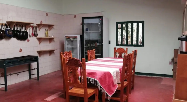 Кровать в общем номере Nopalero Hostel