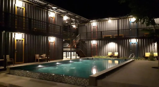 Кровать в общем номере Na-Tub Hostel
