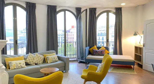 Апартаменты с балконом Safestay Barcelona Passeig de Gràcia