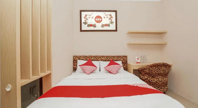 Deluxe Dvoulůžkový s manželskou postelí pokoj OYO Life 511 Grace Residence