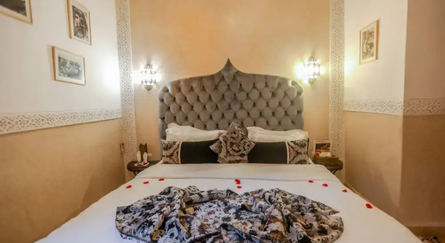 Camera doppia Standard con vista sul cortile Riad Melhoun & Spa