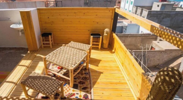 Кровать в общем номере FU Space Hostel