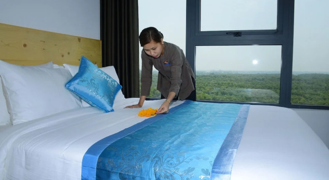 Двухместный номер Standard с балконом и с видом на реку Lang Noi Tan Lap Hotel