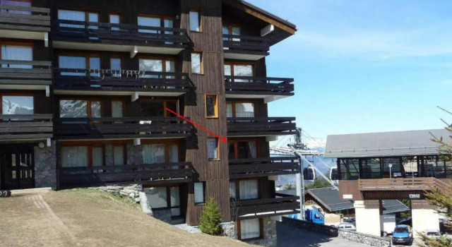 Appartement Méribel, 2 pièces, 4 personnes - FR-1-182-58, Забронировать Апартаменты/квартира Мерибель-ле-Альё Лез-Аллю, рядом с Горнолыжный курорт Trois Vallees