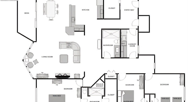 Copperwood #17 - 3 Br Condo