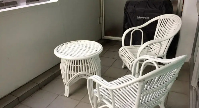 Апартаменты с 2 комнатами с балконом Luxury 2BR Apartment at Central Location