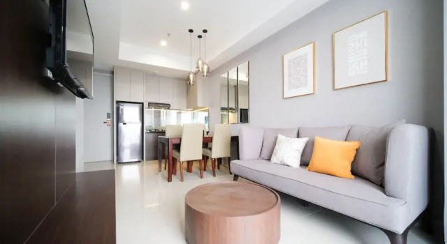 Tidy And Spacious 2Br At Grand Sungkono Lagoon Apartment