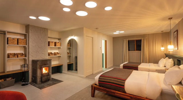 Bell 2 Lodge, Buchen Sie Ferienhaus  