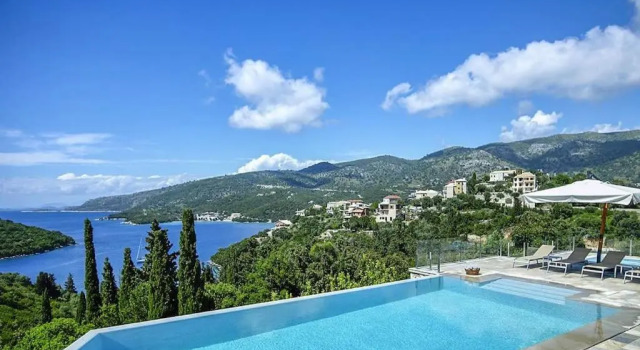 Вилла 4 Bedroom Luxury Villa, Private Pool, Sea Views, Sivota