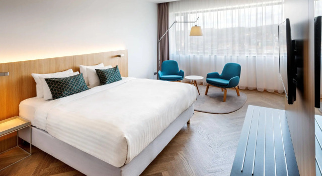 Двухместный номер Courtyard by Marriott Brno