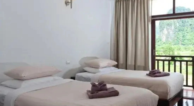 Номер Deluxe с видом на реку Silver Naga Hotel