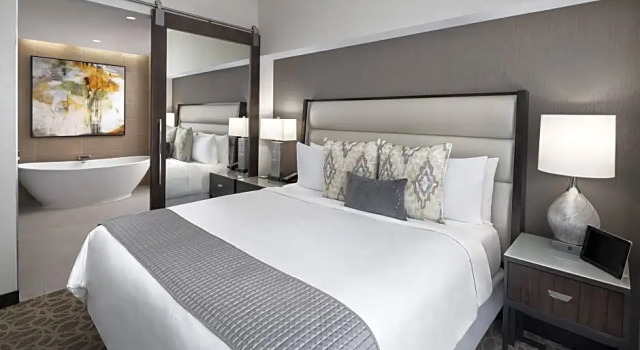 Двухместный люкс Executive c 1 комнатой JW Marriott Houston Downtown