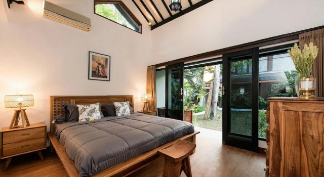 3 Bedroom Authentic Villa In Canggu, Reservar Vila Hotéis em Bali com piscina, Piscina