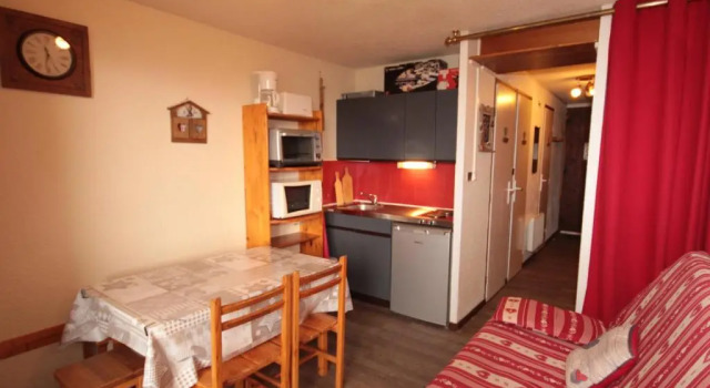 Appartement Les Saisies, 1 pièce, 4 personnes - FR-1-293-165, Забронировать Апартаменты/квартира Апартаменты Ле-Сейсье, рядом с Горнолыжный подъемник Люсьон, Апартаменты/квартира