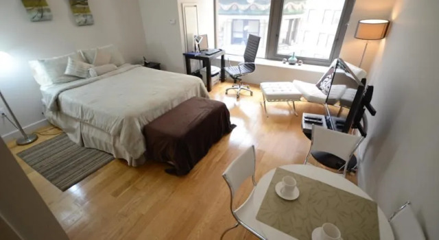 Luxury Studio Apartment, Забронировать Апартаменты/квартира Финансовый район Уолл-Стрит Нью-Йорк, рядом с World Financial Center Plaza