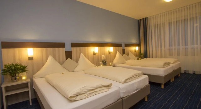 Четырёхместный номер Superior c 1 комнатой Hotel Am Freischütz