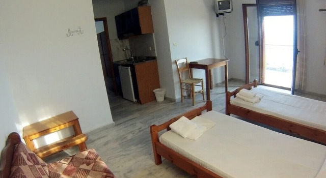 Студия с видом на море Kavos Melissa Studios