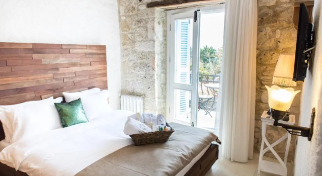 Двухместный номер Deluxe с балконом Palm Alaçatı Boutique Hotel
