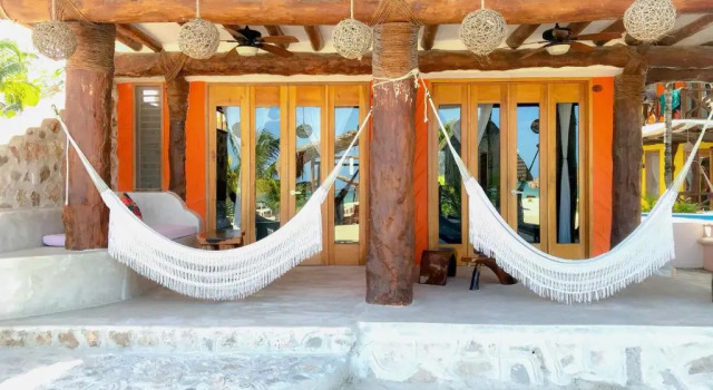 Superior- suite ved havet Palapas del Sol