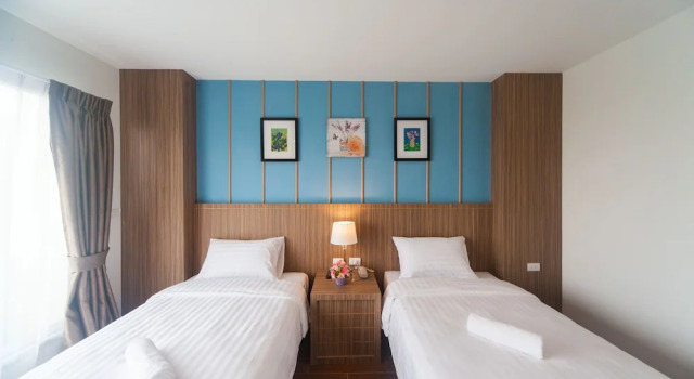 Двухместный номер Standard с балконом Anchan Laguna Hotel โรงแรมอัญชันลากูน่า