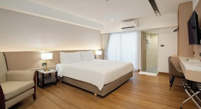 Двухместный номер Deluxe P-Park Hotel Bangkok