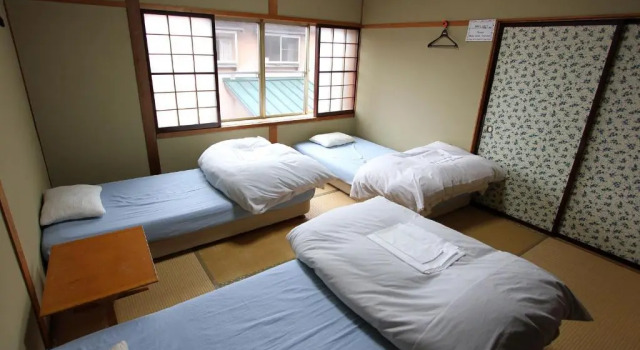 Трёхместный номер Japanese-Style Towadako Backpackers