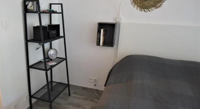 Studio calme et lumineux 10 mn plage et centre-ville Parking privé - Bat JUIN