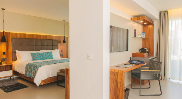 Люкс с открытым джакузи c 1 комнатой Majestic Elegance Costa Mujeres – All Inclusive