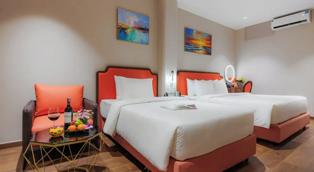 Трёхместный номер Superior Salute Saigon Hotel and Spa