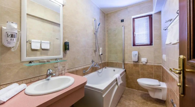 Двухместный номер Standard с балконом Hotel Bitoraj Fužine