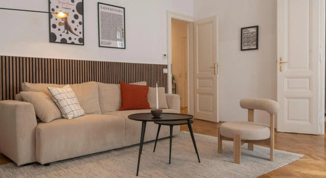 Generous, New Apartment in the Heart of Vienna, Prenota Appartamento Vienna Austria, vicino a Leopold Museum