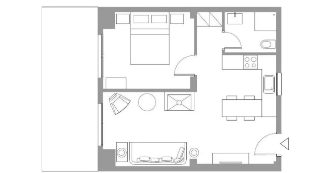 Апартаменты c 1 комнатой с видом на море Talizeti Home