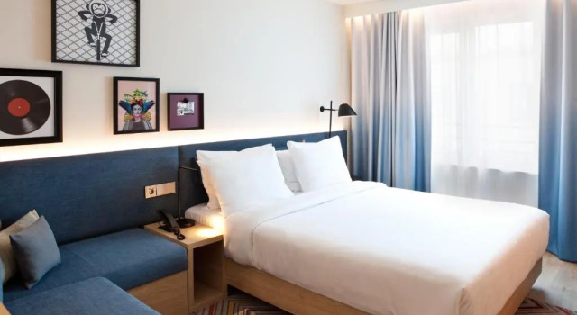Двухместный номер с видом на внутренний двор Hampton By Hilton Regensburg