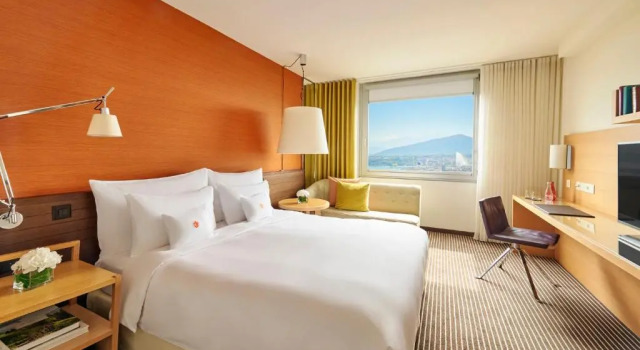 Двухместный номер Premium с видом на озеро InterContinental Genève by IHG
