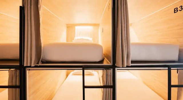 Кровать в общем номере (женский номер) Hostal Juarez