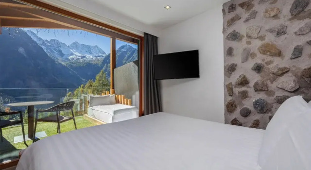 Номер Standard с балконом Hotel Chalet Al Foss