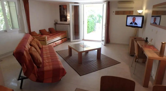 Апартаменты c 1 комнатой с видом на бассейн Residence Veles Plage