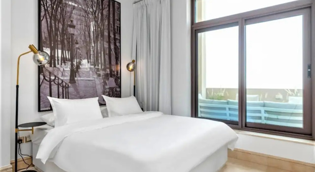 Апартаменты с 3 комнатами с балконом Seaview Penthouse with Private Gym & Outdoor Pool