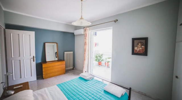 Апартаменты Deluxe с 2 комнатами с балконом Apartment on Nikaias 5