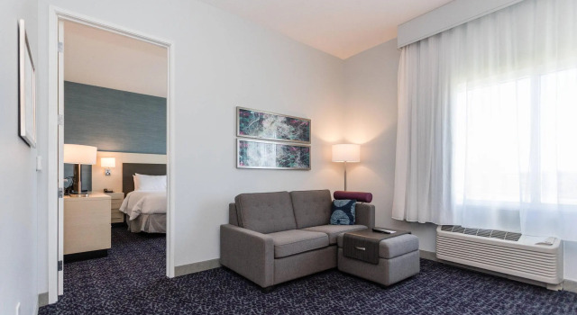 Двухместный люкс c 1 комнатой TownePlace Suites by Marriott Port St. Lucie I-95