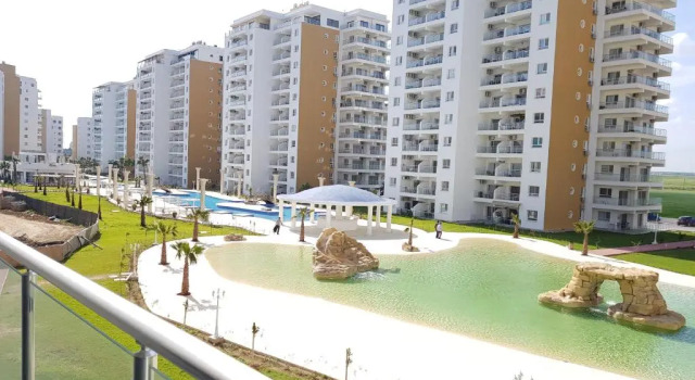 Northern C y p r u s Trikomo, Iskele, Long Beach, Caesar Resort apartment Cornelius 21, Reserva ahora Apartamento Iskele Norte de Chipre