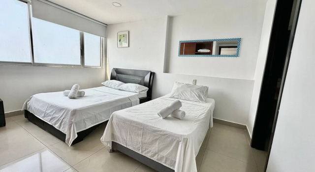 Апартаменты Premium Aparatamentos con vista al mar Palmetto1
