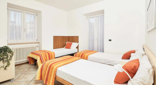 Семейные апартаменты с 2 комнатами с балконом Bella Villa Apartments