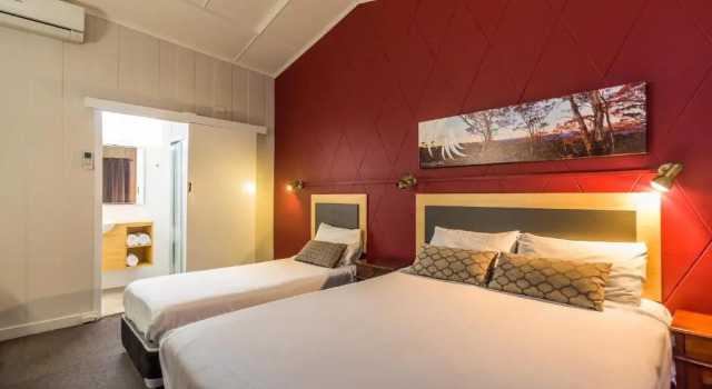 Standard Twin room Downs Motel