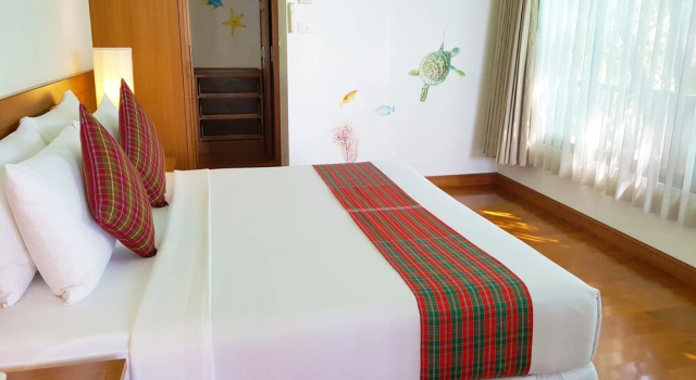 Люкс с 2 комнатами с видом на океан Birds and Bees Resort