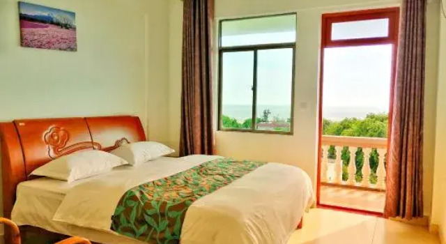 Люкс с 2 комнатами с видом на океан Sanya Yuge Shiguang Village Villa Rental (Jiaotou Bay)