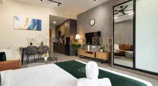 Двухместный люкс Deluxe Sunsuria Forum Premier Suites Setia Alam