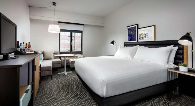 Двухместный номер Deluxe Freepoint Hotel Cambridge, Tapestry Collection by Hilton