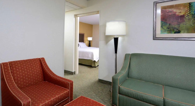 Люкс c 1 комнатой Hampton Inn Raleigh/Town of Wake Forest