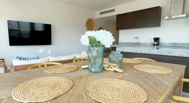 Апартаменты Deluxe с балконом и рядом с пляжем Vive Stay